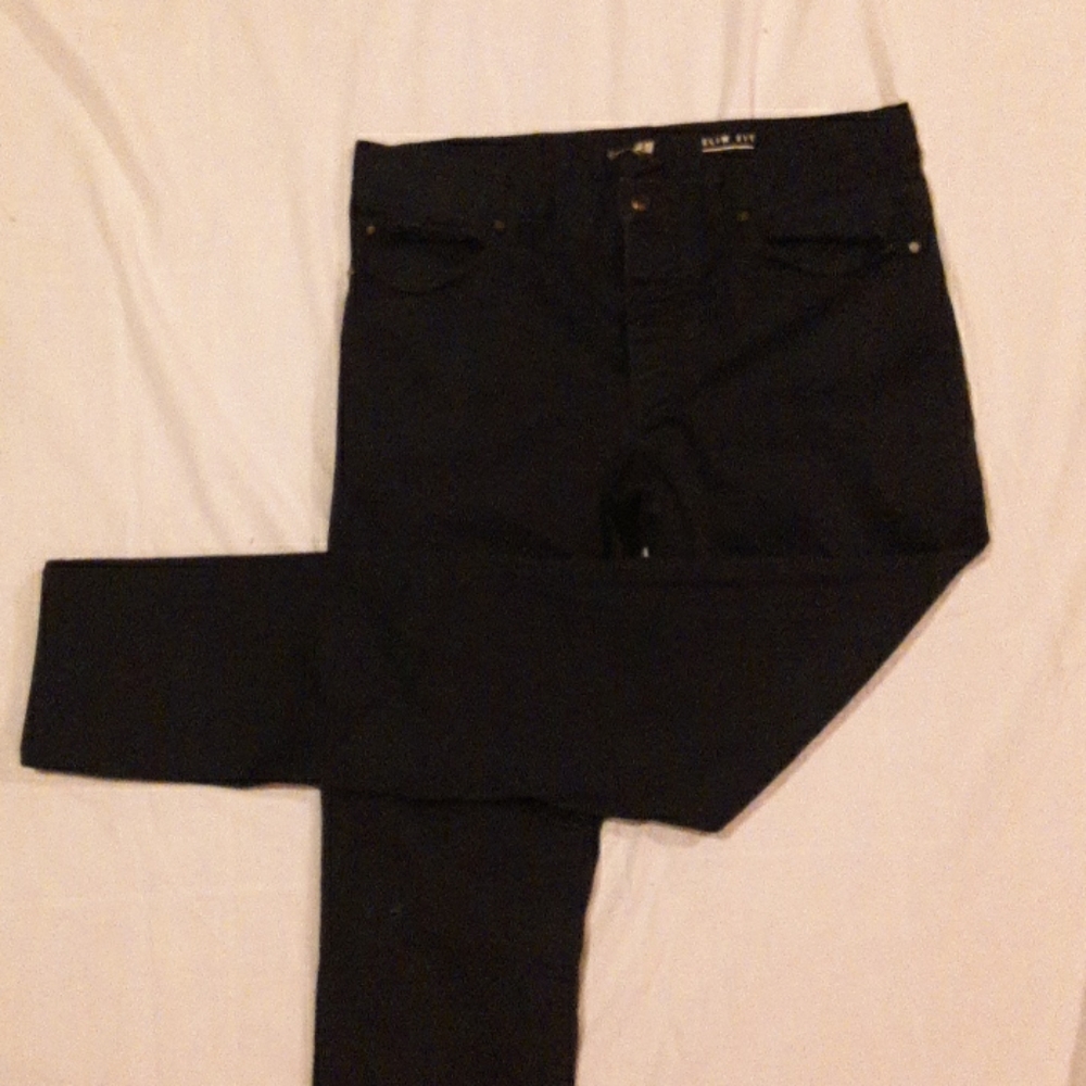 Dark blue pants